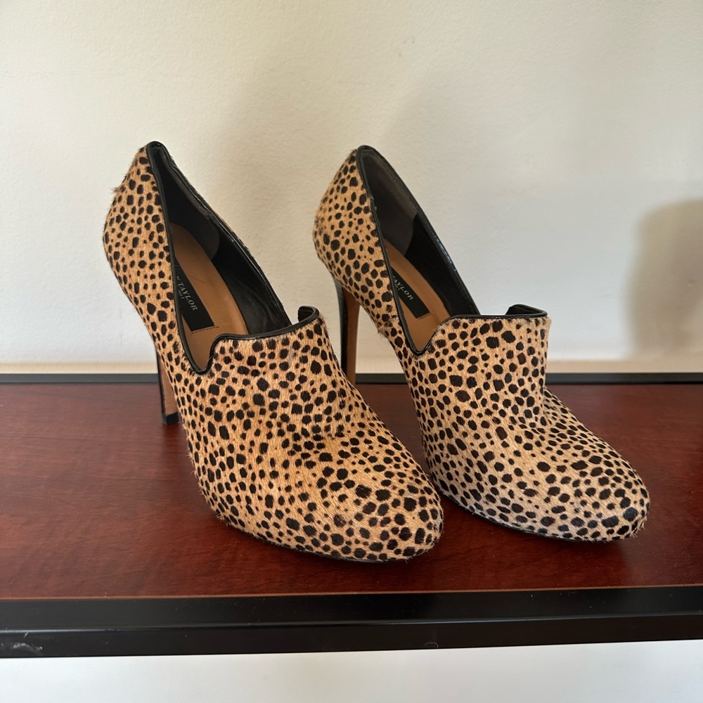 Leopard print shoes